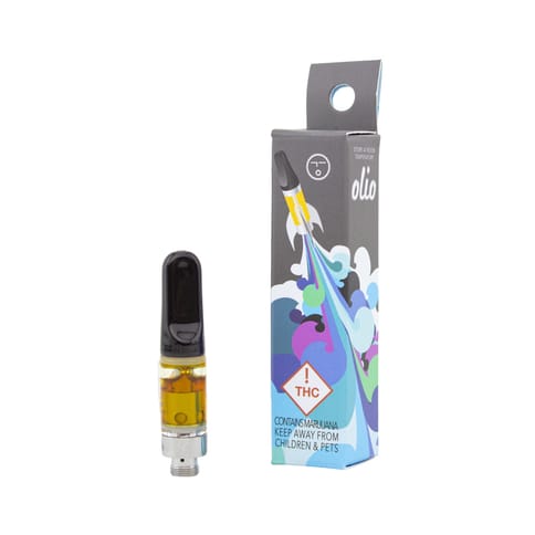 Olio Live Resin Cartridge | Striped Licorice 1g Rec