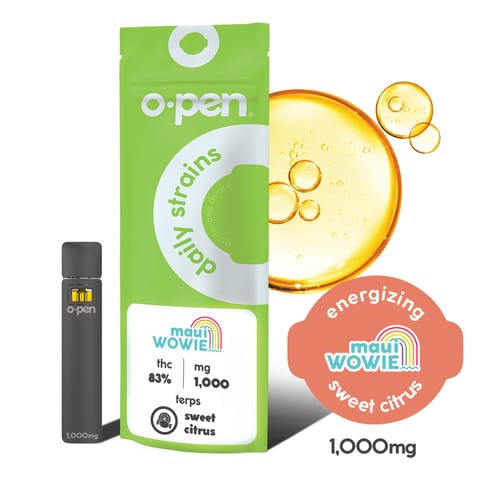 O.Pen Daily Strains All In One |  Maui Wowie 1g Med