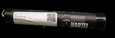 Kush Kartel- Candy Gas 1.2G Infused Pre-Roll