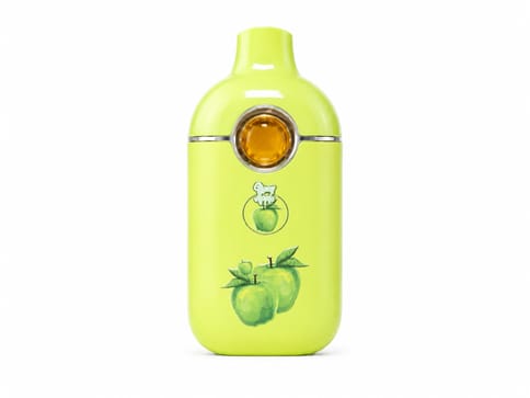 Cali Blaze Green Apple Live Resin 3g Disposable Vape