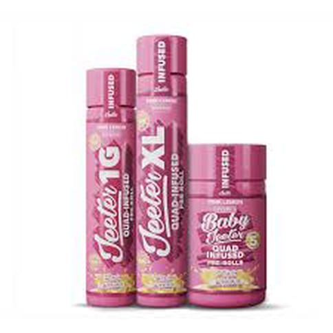 Pink Lemon 1g Rosin Enhanced Diamonds Infused Pre-Roll | Jeeter | Non-Discountable
