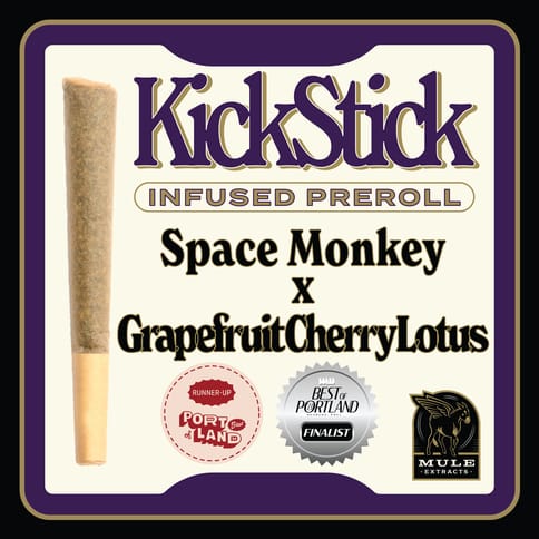 Space Monkey x Grapefruit 1G Infused Joint (Mule)
