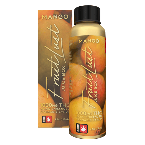 THC SYRUP TINCTURE | MANGO | 1000MG TOTAL | 4 FL/OZ