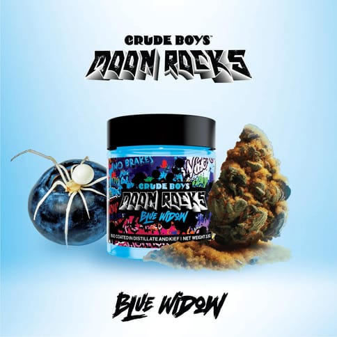 Blue Widow Moon Rocks 3.5g