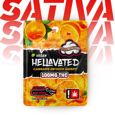 Gummy | Hellavated | - Clementine (S) | 100mg *[Dime Store Deal]
