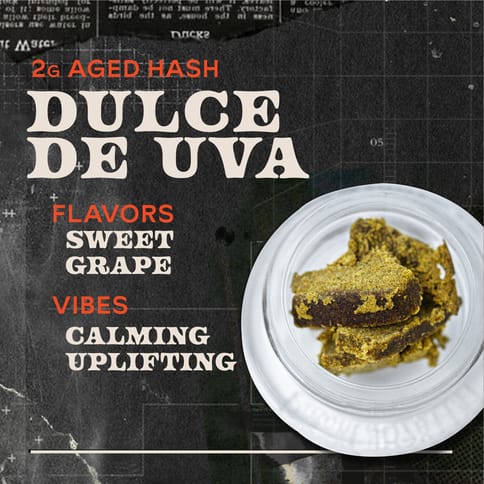 Dulce De Uva - 2g Aged Hash Concentrate