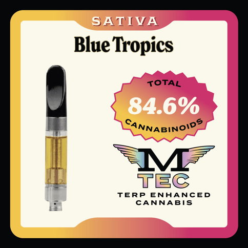 Blue Tropics 1G Cured Resin Cartridge (Mule)