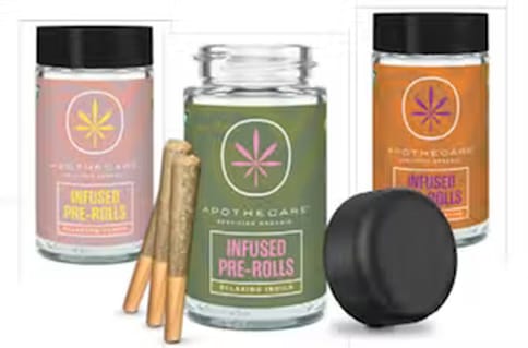 Apothecare Certified Organic Purple Mintz Pre-Roll 0.5g 10ct