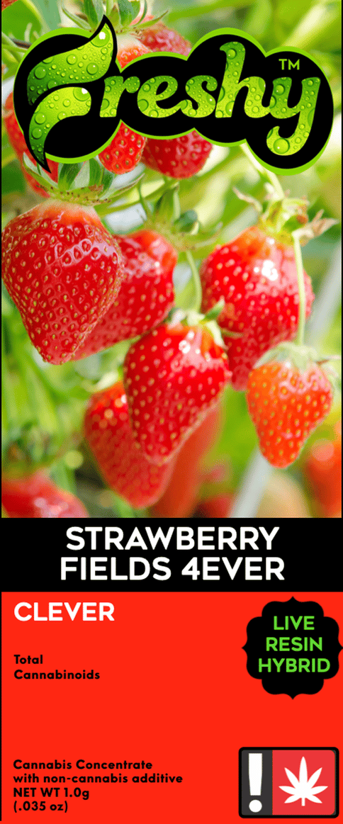 Strawberry Fields 4Ever Live Resin 1G Cartridge (Freshy)