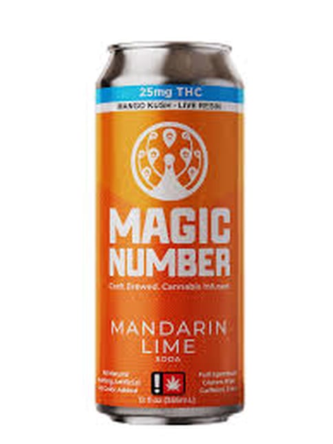 Mandarin Lime 1:1 25MG THC/CBD (Magic)