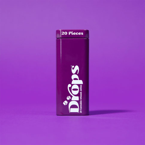 Drops CBD Jellies 20 Pack | 2:1 Blackberry 100mg