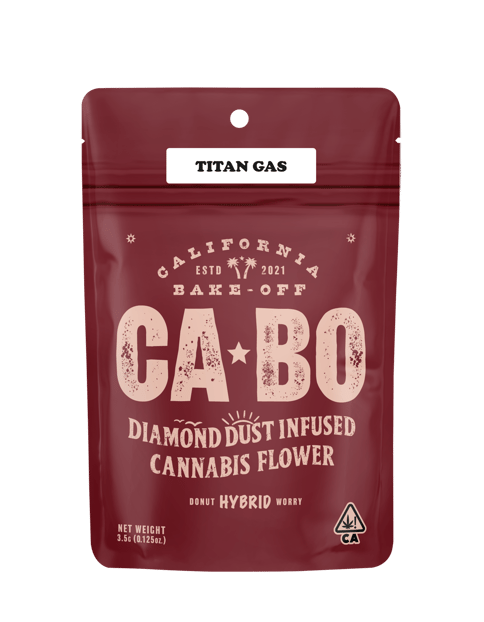 Cabo | Titan Gas | Infused Flower | Hybrid | 3.5g | Bag
