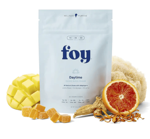 Foy - Daytime Chews With Organic Adaptogens  - 100mg