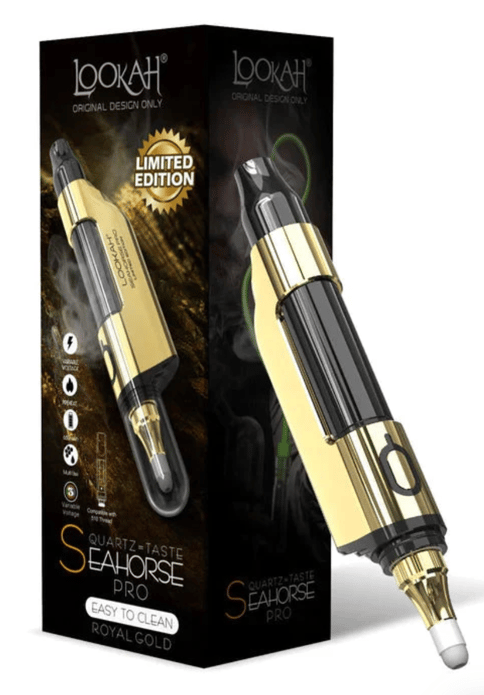 Seahorse Pro Plus Electronic Nectar Collector(Royal Gold)