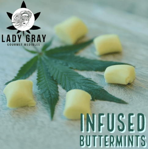 Buttermints 1:1 - CBD/Hybrid (100mg) Peppermint by Lady Gray
