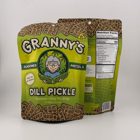 Dill Pickle | Anytime | THC Pretzels