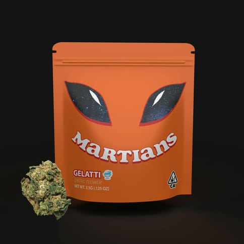 MARTIANS - SUNGROWN FLOWER - GELATTI - 3.5G