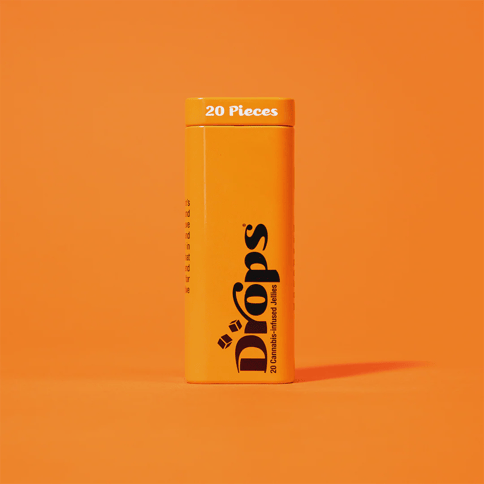 Drops | Gummy | Orange | 10x5mg