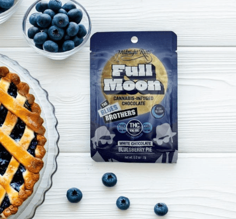 Full Moon- Blueberry Pie 100mg THC:CBD:CBN