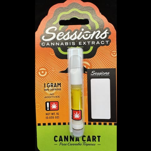 Blue Smoothie Distillate 1G Cartridge (Sessions)