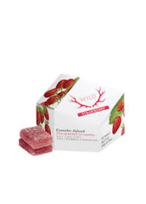 Wyld | Strawberry | 20:1 | 200mg CBD/ 10mg THC | 10pc | Gummy