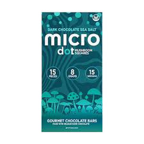Micro Dot Mushroom - Dark Chocolate Sea Salt
