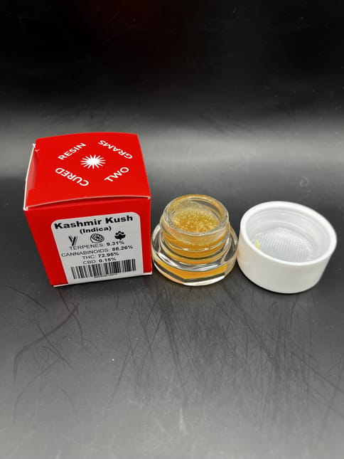 Bobsled | Kashmir Kush Cured Resin | 2g