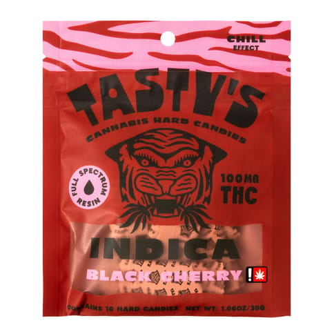 Black Cherry Kush 10pk Hard Candies (Tasty's) - Tasty's | Hard Candies