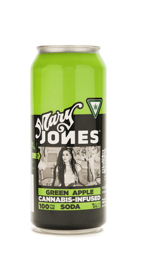 (REC) Mary Jones Soda - Green Apple