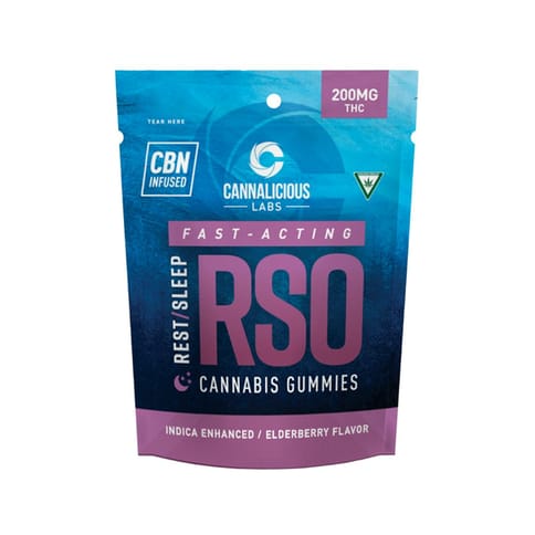 Elderberry 200mg REST Gummies
