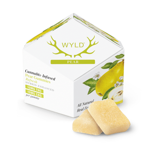Wyld | Pear 1:1 | 100mg Gummies