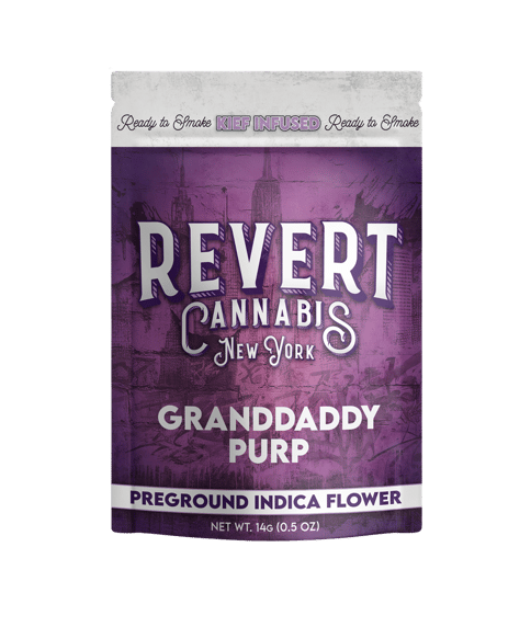 Granddaddy Purp - 14g - Kief Infused Ground Flower