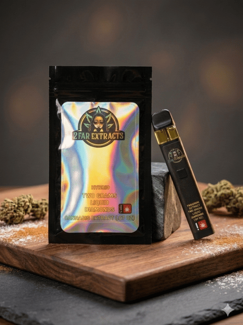 2 Far Extracts - Ice Cream Cake - 2g AIO Cartridge