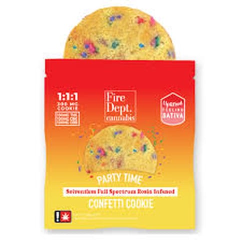 Party Time Cookie 1:1:1 THC/CBD/CBG 100mg (Fire dept)