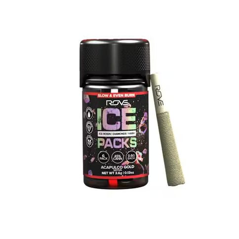 Rove | ICE Acapulco Gold | Infused Preroll | Sativa | 3.6g | 6pk