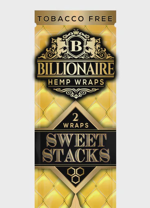 Billionaire Hemp Wraps 2PC - Sweet Stacks