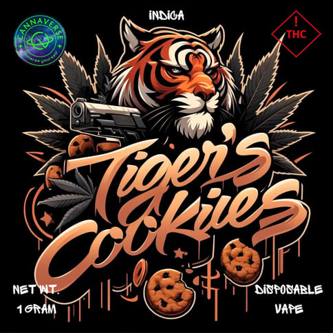 Tiger's Cookies by Cannaverse
