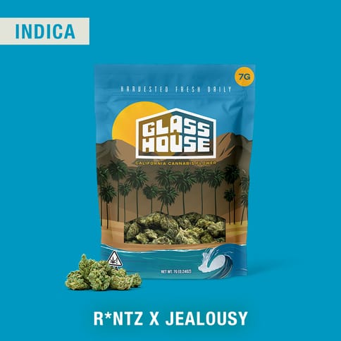 GLASS HOUSE FARMS - MIXED LIGHT FLOWER - R*NTZ X JEALOUSY - 7G