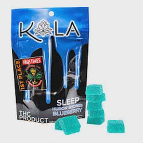 (MED) Kola Farms Gummies 200mg - Huron Shores Blueberry (Sleep)