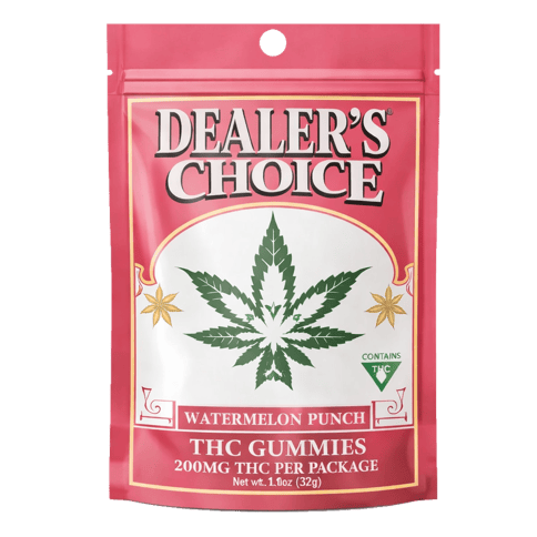 DEALER'S CHOICE | WATERMELON PUNCH 4X50MG | GUMMY | 200MG