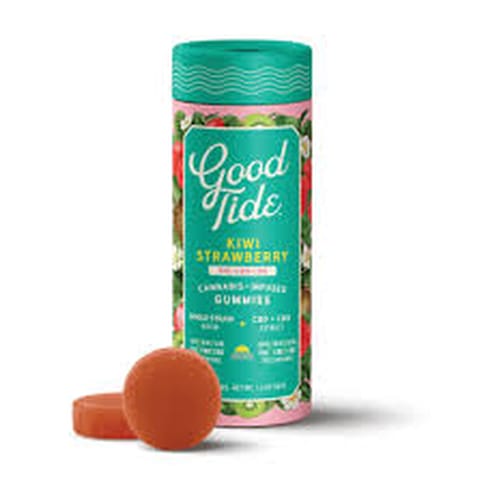 Good Tide Kiwi Strawberry 100MG Gummy (Wyld)