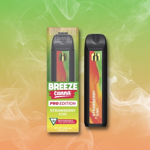 Strawberry Kiwi 1g Disposable Vape | Breeze Pro