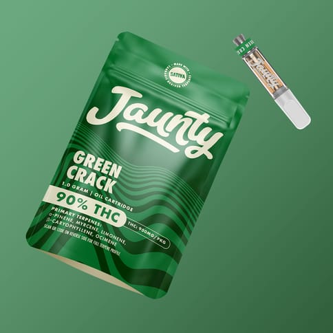 Jaunty | Green Crack | 510 Cart | 1g