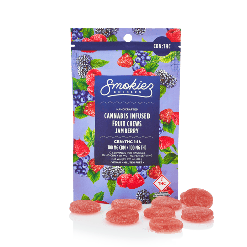 Jamberry CBN-THC 1:1 | 100mg Gummies