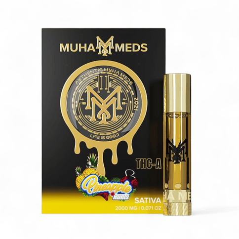 Muha Meds 2g Cartridge - Pineapple Runts - Sativa