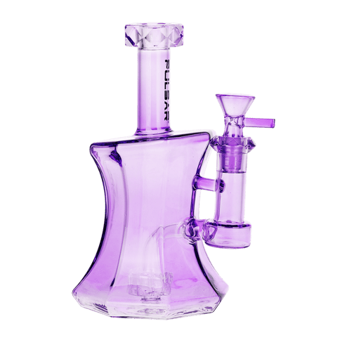 Pulsar Drippy Diamonds Water Pipe - 7.5"