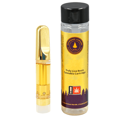 "TRULY" LIVE RESIN CARTRIDGE | CHEM X DOSI | HYBRID | 1 GRAM | 510 THREAD