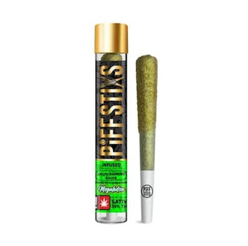 One Punch Cookie  1g Diamond Infused Pre Roll + Bubble Hash