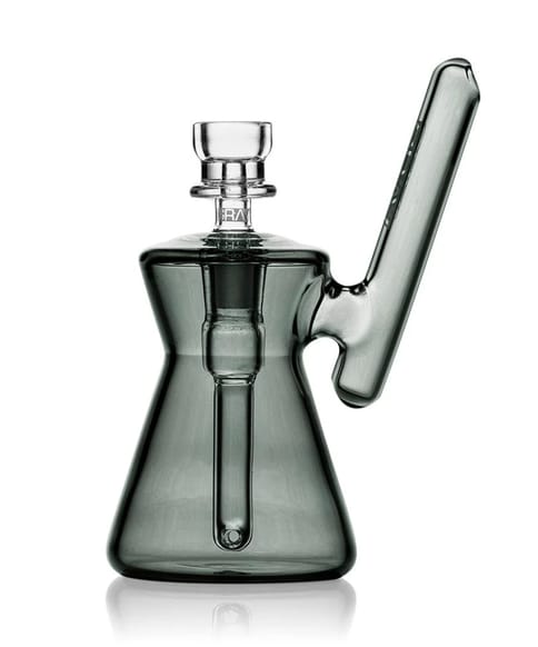 [ACC] GRAV | Hourglass Pocket Bubbler | Smoke Grey