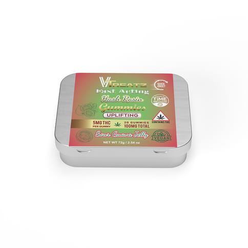 Sour Guava Jelly Hash Rosin Gummies